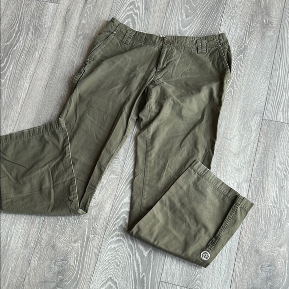 Men's Olive Green Pants - Picture 1 of 8